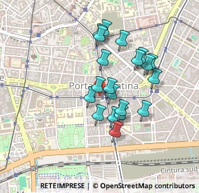 Mappa Milano, 20136 Milano MI, Italia (0.3595)