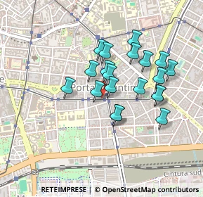 Mappa Milano, 20136 Milano MI, Italia (0.368)