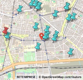 Mappa Milano, 20136 Milano MI, Italia (0.5735)