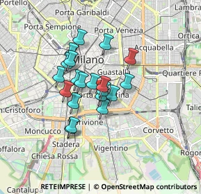 Mappa Milano, 20136 Milano MI, Italia (1.205)