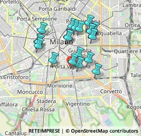 Mappa Milano, 20136 Milano MI, Italia (1.549)