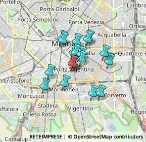 Mappa Milano, 20136 Milano MI, Italia (1.185)