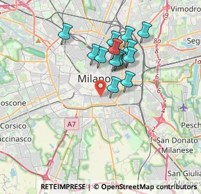 Mappa Milano, 20136 Milano MI, Italia (2.93)
