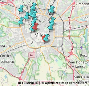 Mappa Milano, 20136 Milano MI, Italia (3.98857)