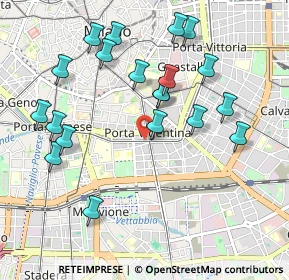 Mappa Milano, 20136 Milano MI, Italia (1.032)