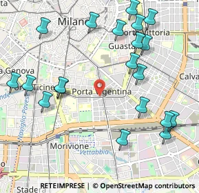 Mappa Milano, 20136 Milano MI, Italia (1.231)