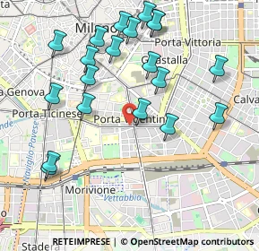 Mappa Milano, 20136 Milano MI, Italia (1.089)