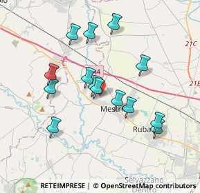 Mappa Mestrino, 35035 Mestrino PD, Italia (3.39357)