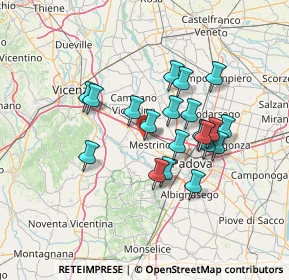 Mappa Mestrino, 35035 Mestrino PD, Italia (11.5)