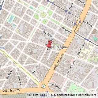 Mappa Via Lodovico Muratori, 42, 20135 Milano, Milano (Lombardia)