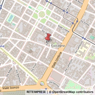 Mappa Via Lodovico Muratori, 31, 20135 Milano, Milano (Lombardia)