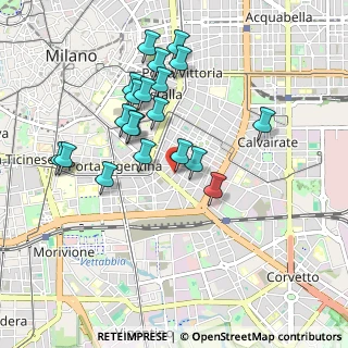 Mappa Via Francesco Burlamacchi, 20135 Milano MI, Italia (0.8845)