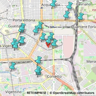 Mappa Via Sebino, 20137 Milano MI, Italia (1.175)