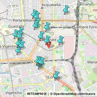 Mappa Piazza Emilio Salgari, 20137 Milano MI, Italia (1.107)
