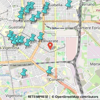 Mappa Via Sebino, 20137 Milano MI, Italia (1.5075)