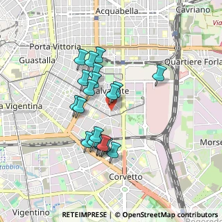 Mappa Piazza Emilio Salgari, 20137 Milano MI, Italia (0.756)
