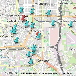 Mappa Via Sebino, 20137 Milano MI, Italia (1.1805)