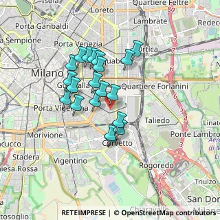 Mappa Via Sebino, 20137 Milano MI, Italia (1.425)