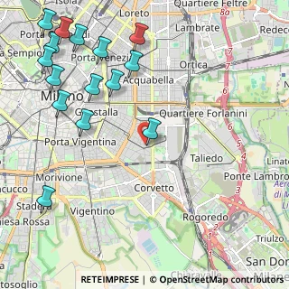Mappa Via Sebino, 20137 Milano MI, Italia (2.80333)