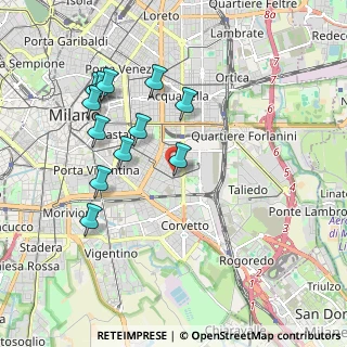 Mappa Via Sebino, 20137 Milano MI, Italia (1.90167)