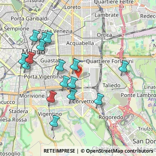 Mappa Via Sebino, 20137 Milano MI, Italia (2.15688)