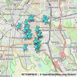 Mappa Via Sebino, 20137 Milano MI, Italia (1.3955)