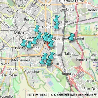 Mappa Via Sebino, 20137 Milano MI, Italia (1.311)