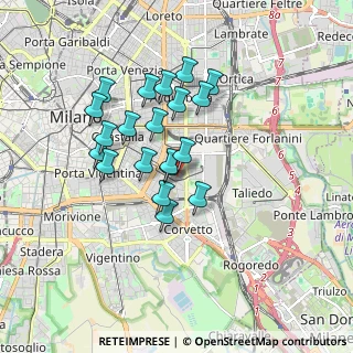 Mappa Via Sebino, 20137 Milano MI, Italia (1.4415)