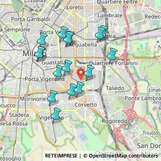 Mappa Via Sebino, 20137 Milano MI, Italia (1.8575)