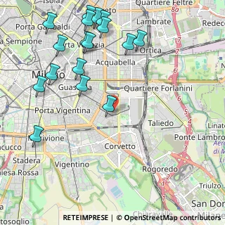 Mappa Via Sebino, 20137 Milano MI, Italia (2.63059)