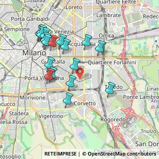 Mappa Via Sebino, 20137 Milano MI, Italia (2.05316)