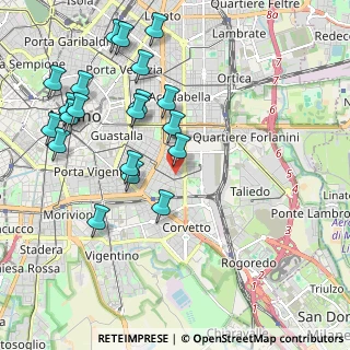 Mappa Via Sebino, 20137 Milano MI, Italia (2.2715)