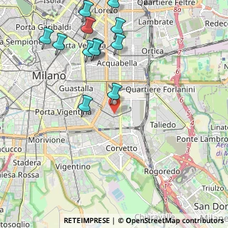 Mappa Via Sebino, 20137 Milano MI, Italia (2.63923)