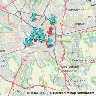 Mappa Via Sebino, 20137 Milano MI, Italia (3.03667)