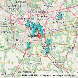 Mappa Via Sebino, 20137 Milano MI, Italia (5.20083)