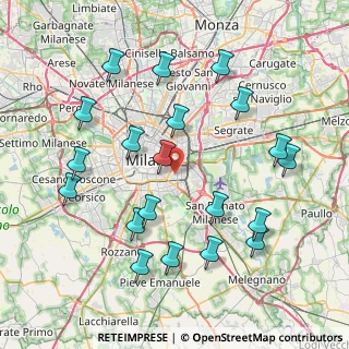 Mappa Via Sebino, 20137 Milano MI, Italia (8.6475)