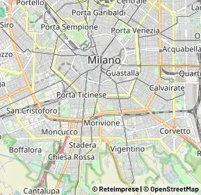 Mappa 20136 Milano MI, Italia (2.3345)