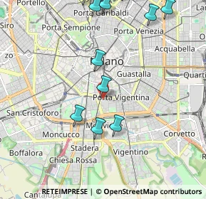 Mappa Via Guglielmö Röntgen, 20136 Milano MI, Italia (2.56583)