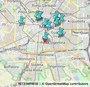 Mappa Via Guglielmö Röntgen, 20136 Milano MI, Italia (1.67929)