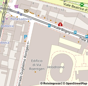 Mappa 20136 Milano MI, Italia (0.096)