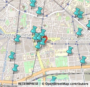 Mappa Via Guglielmö Röntgen, 20136 Milano MI, Italia (0.633)