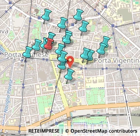 Mappa Via Guglielmö Röntgen, 20136 Milano MI, Italia (0.387)