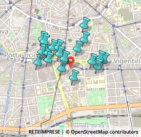 Mappa Via Guglielmö Röntgen, 20136 Milano MI, Italia (0.336)
