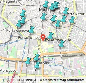Mappa Via Guglielmö Röntgen, 20136 Milano MI, Italia (1.157)