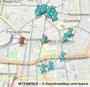 Mappa Via Guglielmö Röntgen, 20136 Milano MI, Italia (1.0695)