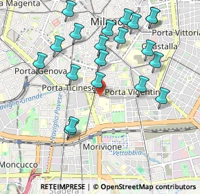 Mappa Via Guglielmö Röntgen, 20136 Milano MI, Italia (1.068)