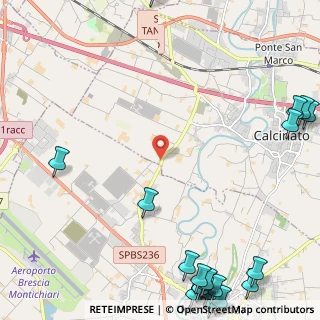 Mappa Via Vighizzolo, 25010 Calcinato BS, Italia (3.8075)