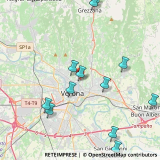 Mappa Via Castello S. Felice, 37128 Verona VR, Italia (5.49308)