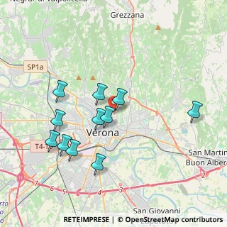 Mappa Via Castello S. Felice, 37128 Verona VR, Italia (3.69727)