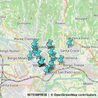 Mappa Via Castello S. Felice, 37128 Verona VR, Italia (1.55722)